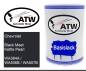 Preview: Chevrolet, Black Meet Kettle Pearl, WA384A / WA506B / WA507B: 500ml Lackdose, von ATW Autoteile West.